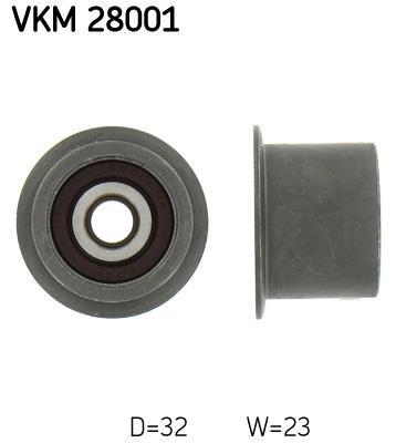 Polea inversión/guía, correa distribución SKF ref. VKM 28001
